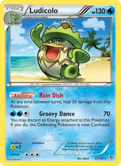 Ludicolo, Plasma Storm 31/135