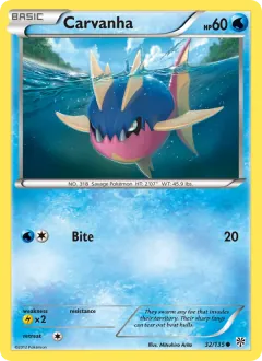 Carvanha, Plasma Storm 32/135