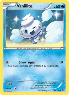 Vanillite, Plasma Storm 35/135