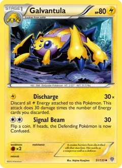Galvantula, Plasma Storm 51/135
