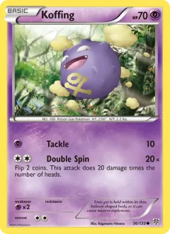 Koffing, Plasma Storm 56/135