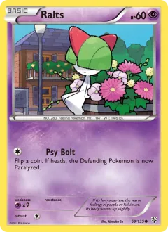Ralts, Plasma Storm 59/135