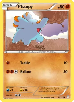 Phanpy, Plasma Storm 71/135