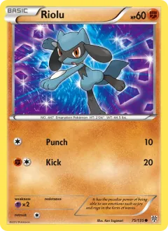 Riolu, Plasma Storm 75/135