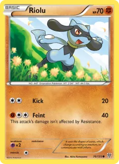 Riolu, Plasma Storm 76/135