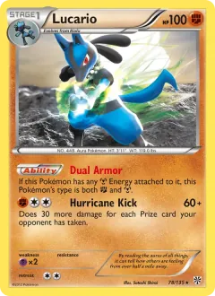 Lucario, Plasma Storm 78/135