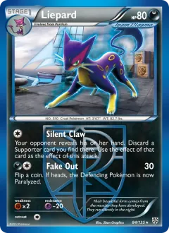 Liepard, Plasma Storm 84/135