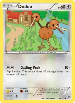 Doduo, Plasma Storm 99/135