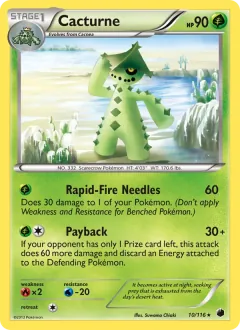 Cacturne, Plasma Freeze 10/116
