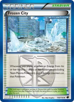 Frozen City, Plasma Freeze 100/116