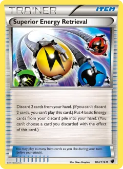 Superior Energy Retrieval, Plasma Freeze 103/116