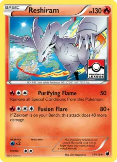 Reshiram, Plasma Freeze 17/116