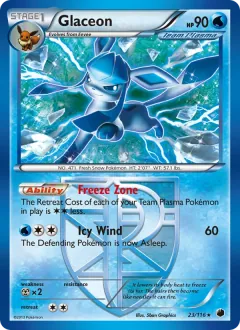 Glaceon, Plasma Freeze 23/116