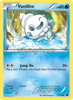 Vanillite, Plasma Freeze 27/116