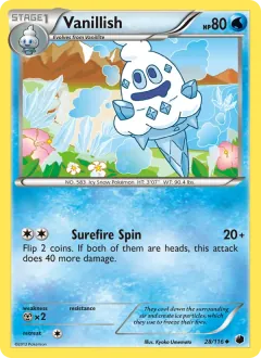 Vanillish, Plasma Freeze 28/116