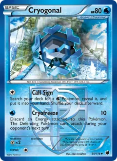 Cryogonal, Plasma Freeze 30/116