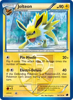 Jolteon, Plasma Freeze 34/116
