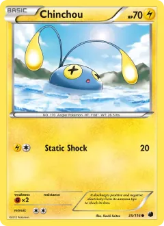 Chinchou, Plasma Freeze 35/116