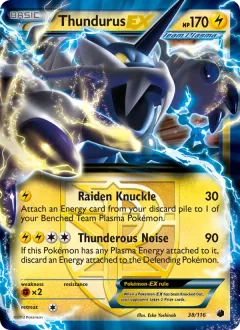 Thundurus-EX, Plasma Freeze 38/116