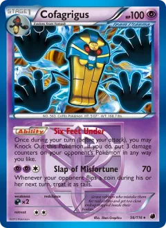 Cofagrigus, Plasma Freeze 56/116