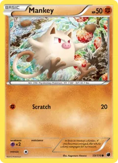 Mankey, Plasma Freeze 59/116