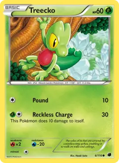 Treecko, Plasma Freeze 6/116