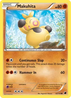 Makuhita, Plasma Freeze 62/116