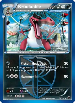 Krookodile, Plasma Freeze 70/116