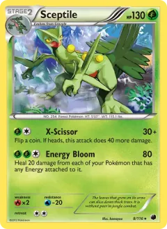 Sceptile, Plasma Freeze 8/116