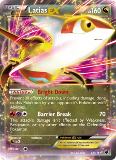 Latias-EX, Plasma Freeze 85/116