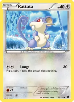 Rattata, Plasma Freeze 87/116