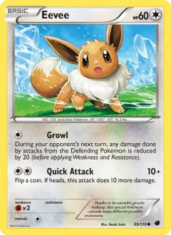 Eevee, Plasma Freeze 89/116