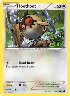 Hoothoot, Plasma Freeze 91/116