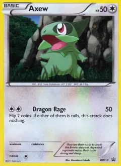 Axew, BW Black Star Promos BW10/101