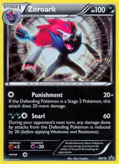 Zoroark, BW Black Star Promos BW19/101