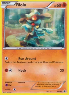 Riolu, BW Black Star Promos BW33/101