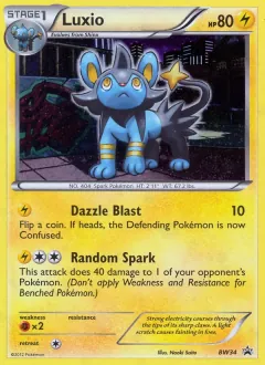 Luxio, BW Black Star Promos BW34/101