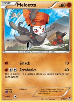 Meloetta, BW Black Star Promos BW69/101