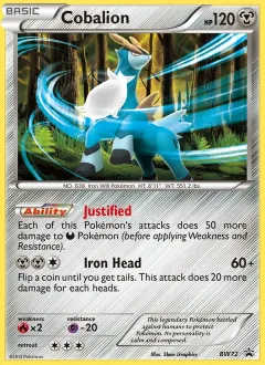 Cobalion, BW Black Star Promos BW72/101