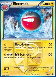 Electrode, BW Black Star Promos BW76/101
