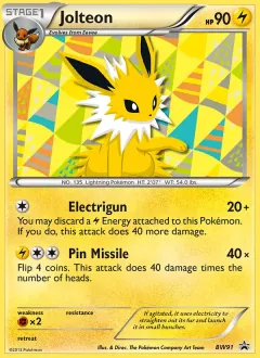 Jolteon, BW Black Star Promos BW91/101