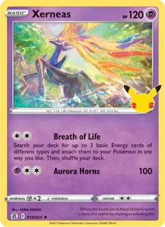 Xerneas, Celebrations 12/25