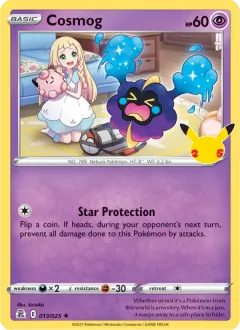 Cosmog, Celebrations 13/25