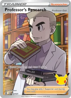 Professor's Research (Professor Oak), Celebrations 24/25