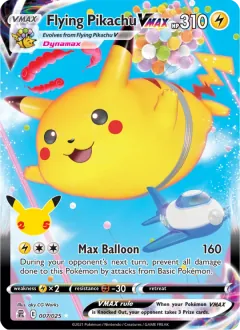 Flying Pikachu VMAX, Celebrations 7/25