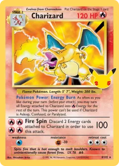 Charizard, Celebrations Classic Collection CC002/25