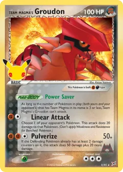 Team Magma's Groudon, Celebrations Classic Collection CC011/25