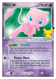 Mew ex, Celebrations Classic Collection CC013/25