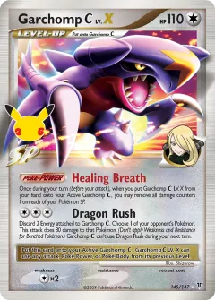 Garchomp C LV.X, Celebrations Classic Collection CC018/25