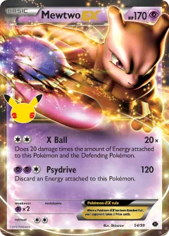 Mewtwo EX, Celebrations Classic Collection CC022/25